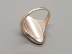 Navette sepia ring c.1790