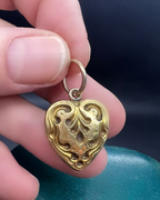 Repoussé Heart Locket