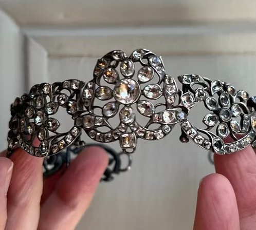 Rococo Paste Collar c.1760