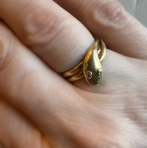 Victorian Snake Ring
