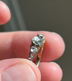 Georgian Rococo Diamond Ring