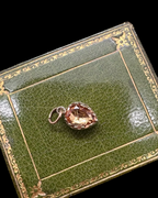 Georgian Topaz Heart