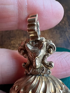 Amethyst Fox Fob