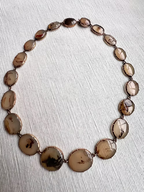 Georgian Moss Agate Rivière