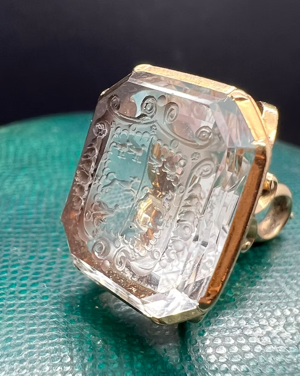 Rock Crystal Georgian Fob Seal
