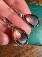 Georgian Foiled Quartz Drops