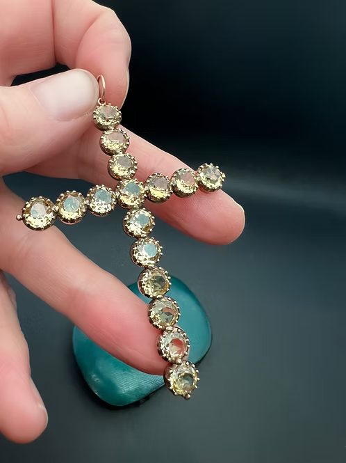 Regency Topaz Cross