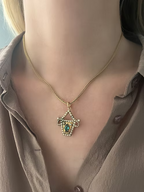 Georgian Basket Pendant