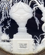 The Tomb of Louis XVI with Hidden Silhouettes