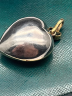 Victorian Crystal Heart Pendant
