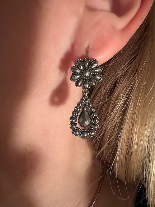 Georgian Steel Earrings