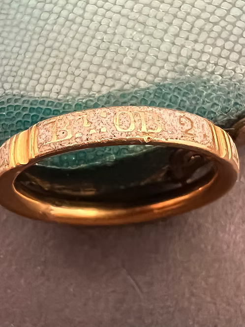 Sir John Armytage Mourning Ring 1732