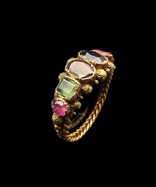 Acrostic Regard Ring c.1820