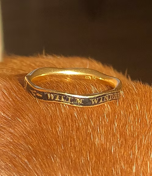 William Windham II Mourning Ring 1761