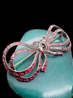 Georgian Garnet Bow