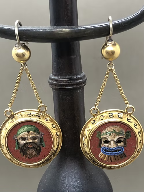 Micromosaic Pompeiian Masks
