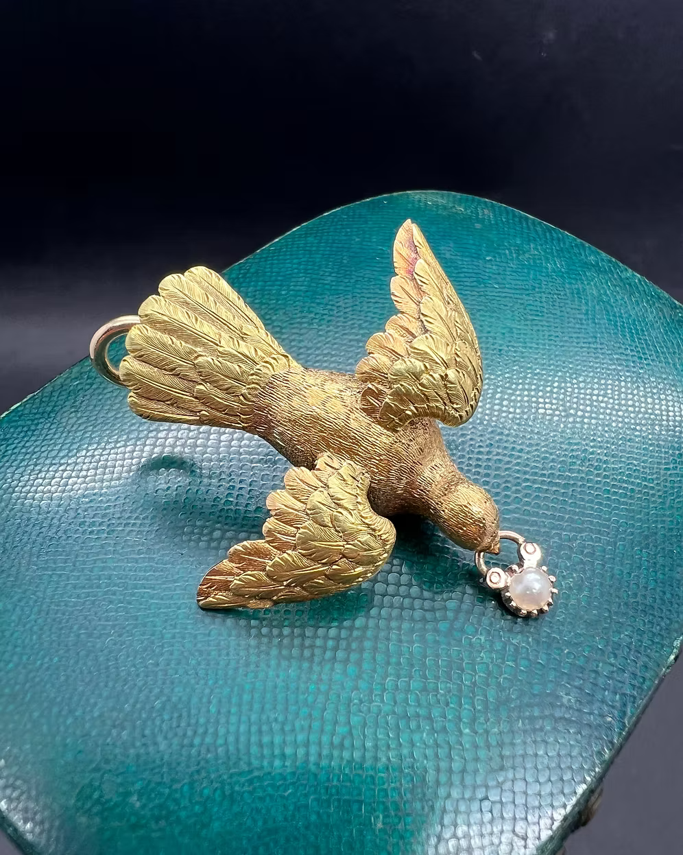 Victorian Dove Pendant