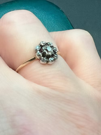 Old Cut Diamond Cluster