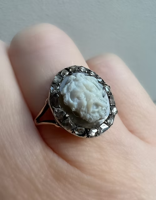 Satyr Cameo Ring