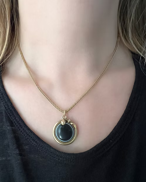 Victorian Snake Pendant