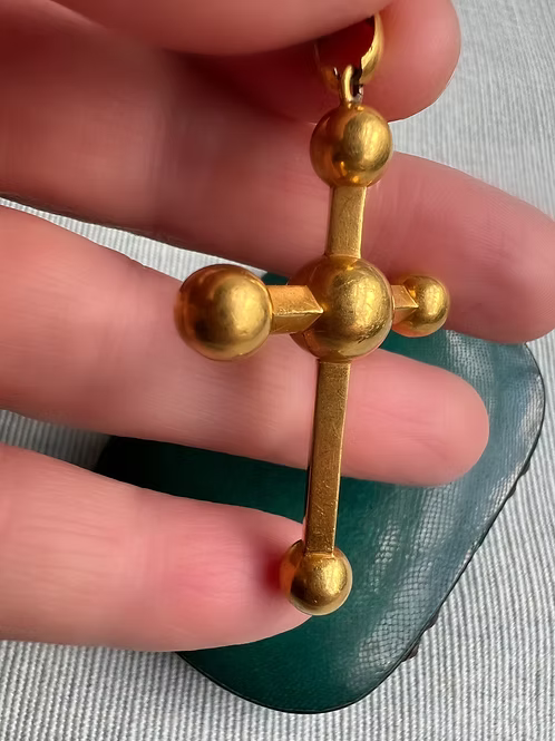 Gold Cross Pommée