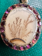 Georgian Moss Agate Pendant