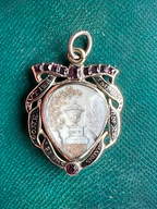 Georgian Mourning Heart c.1760