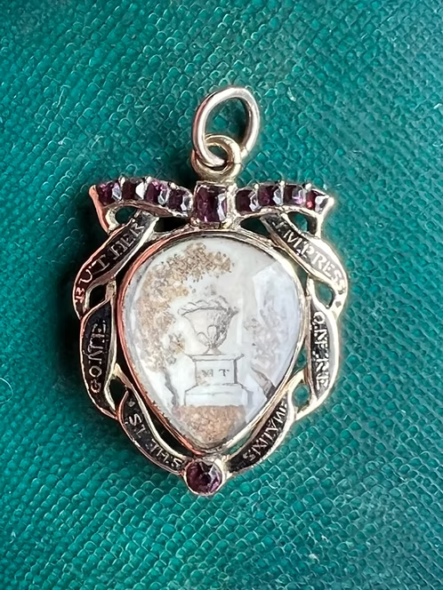 Georgian Mourning Heart c.1760