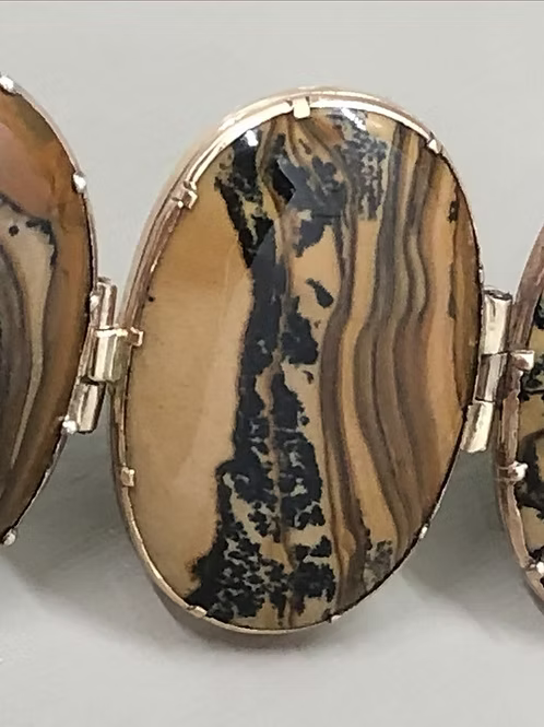 Egyptian Jasper Georgian Bracelet
