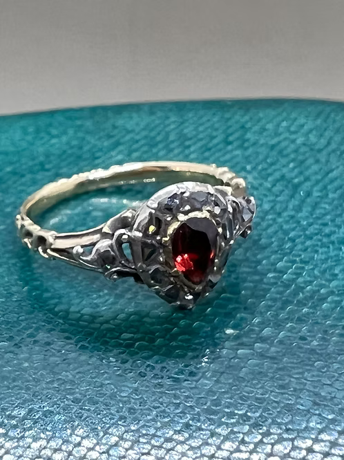 Rococo Heart Ring c.1760
