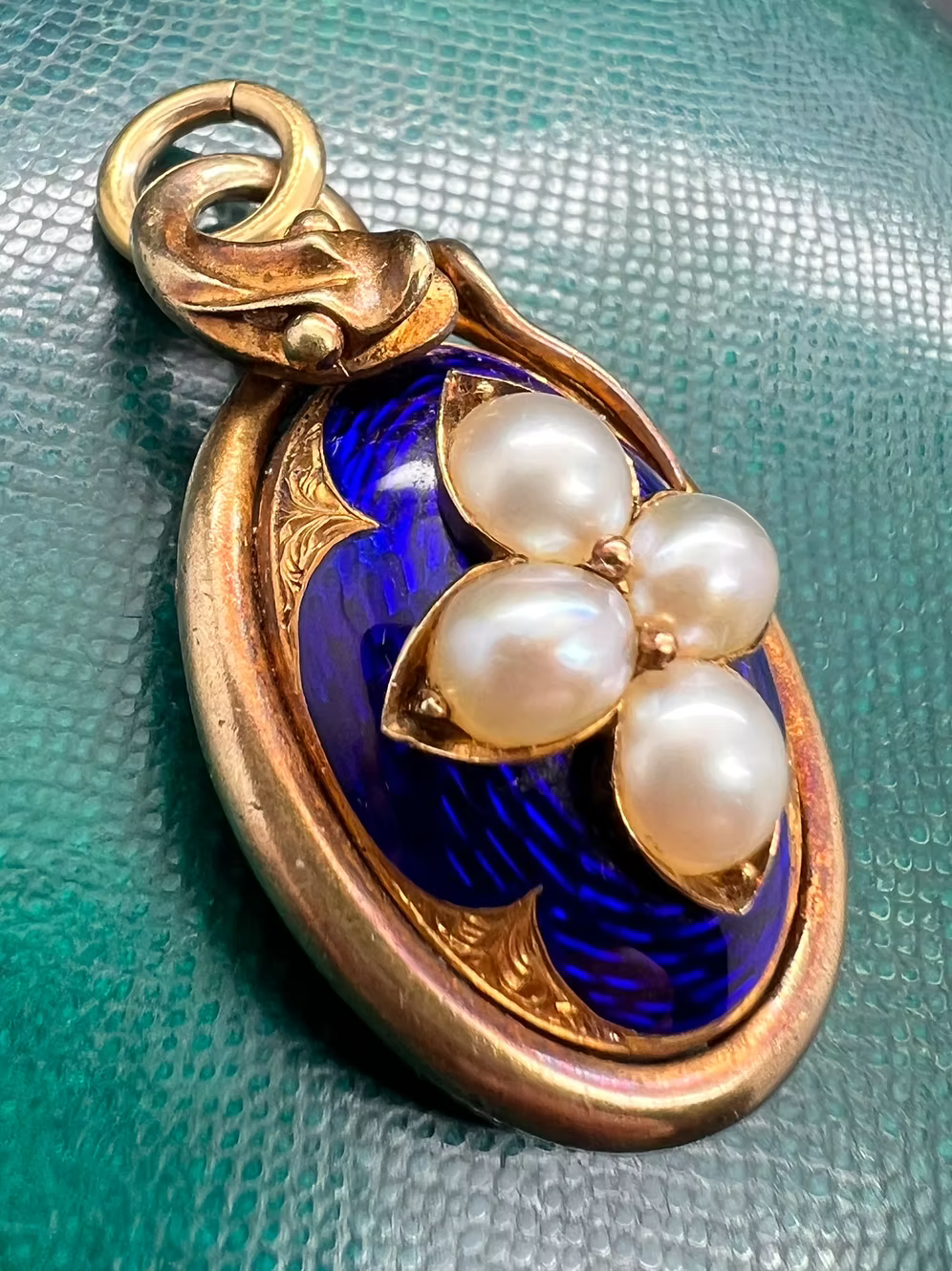 Victorian Snake Pendant