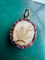 Georgian Moss Agate Pendant
