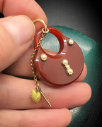 Georgian Carnelian Padlock Pendant