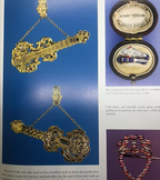 Georgian Acrostic Guitar Pendant