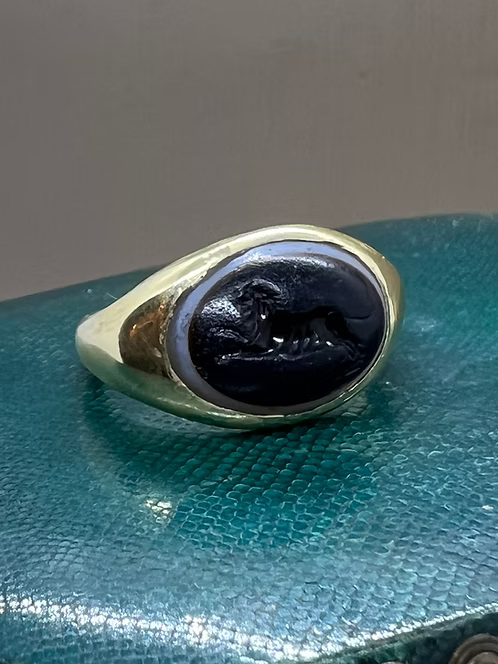 Ancient Lion Intaglio