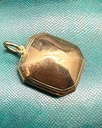 Georgian Foiled Rock Crystal Pendant