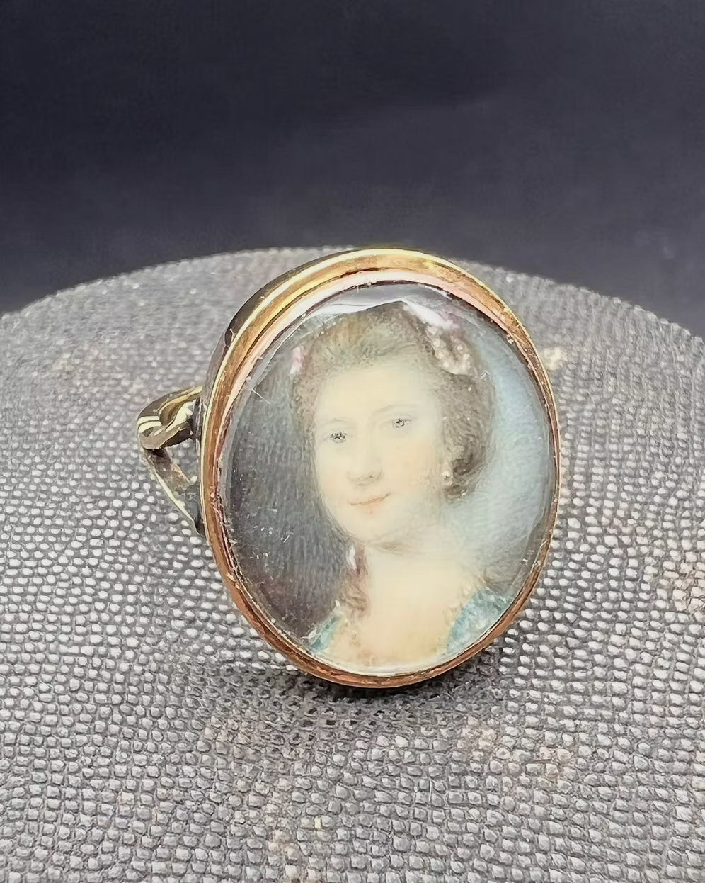 Portrait Miniature Ring
