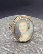 Portrait Miniature Ring