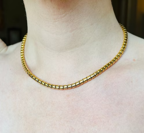 Victorian Snake-link chain