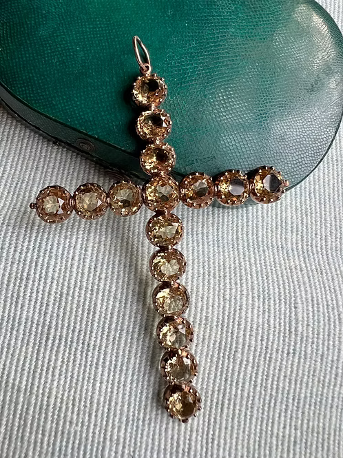 Regency Topaz Cross
