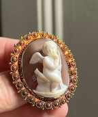 Seated Cupid Cameo