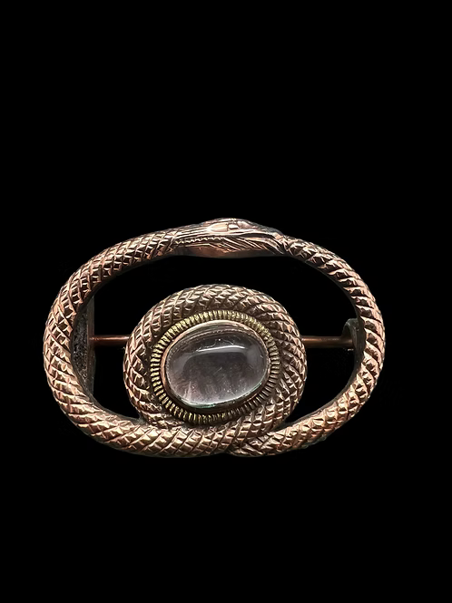 Georgian Ouroboros Pin