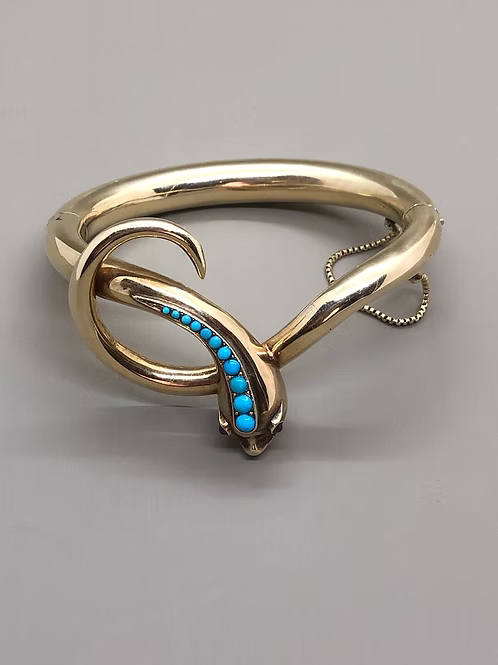 Victorian snake bracelet