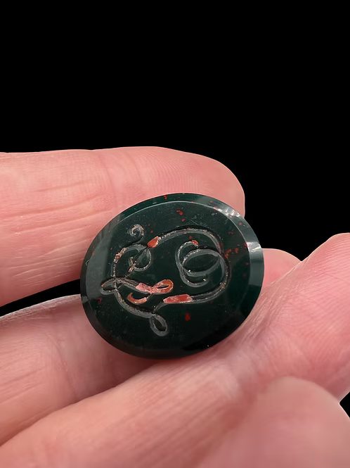 Spaniel and pup fob seal