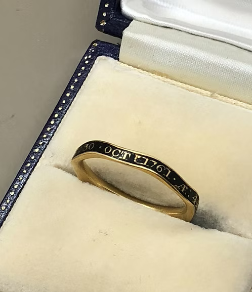 William Windham II Mourning Ring 1761