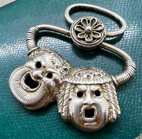 Theatre Mask Pendant