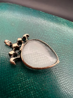 Garnet Crowned Crystal Heart c.1760