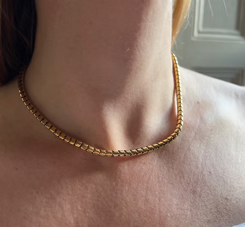 Victorian Snake-link chain