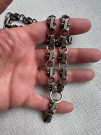 Woven Silver Collar