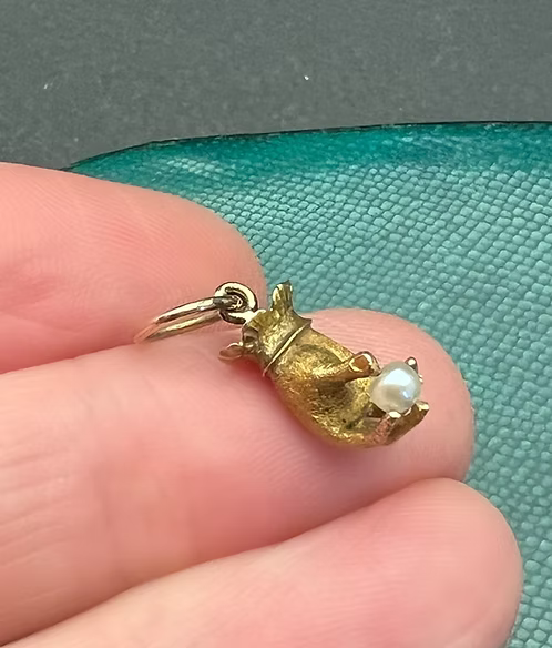 Gloved Hand Pendant